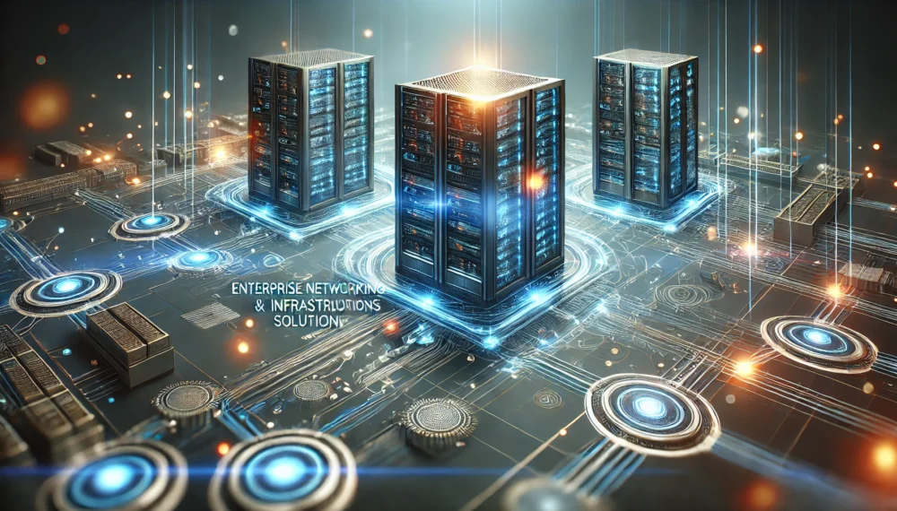 DALL·E 2025-03-25 11.10.43 - A high-definition professional banner image for 'Enterprise Networking & Infrastructure Solutions.' Show a futuristic digital network with interconnec DALL·E 2025-03-25 11.10.43 - A high-definition professional banner image for 'Enterprise Networking & Infrastructure Solutions.' Show a futuristic digital network with interconnec