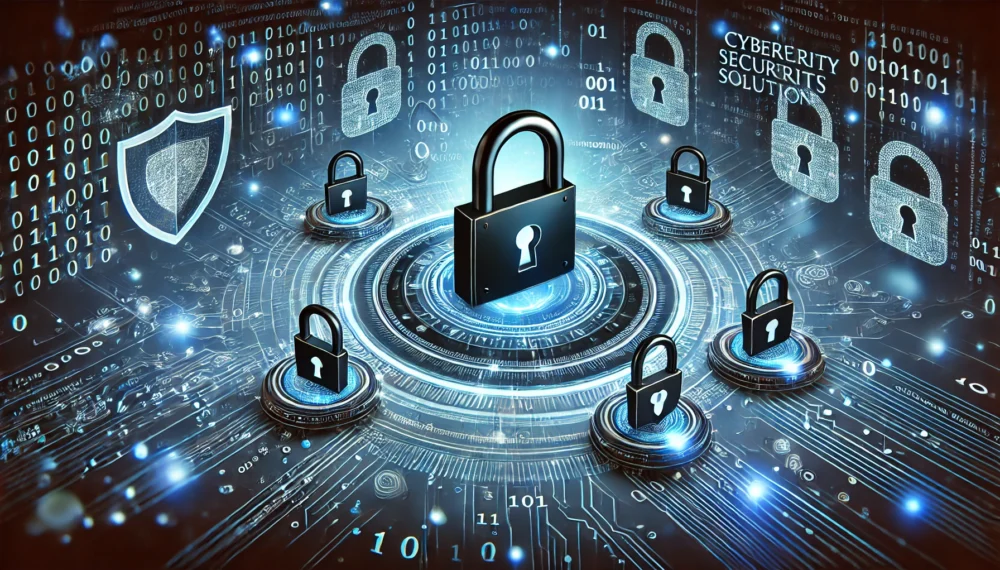 DALL·E 2025-03-25 11.11.10 - A high-definition professional banner image for 'Cybersecurity Solutions.' Depict a secure digital environment with padlocks, shields, and binary code DALL·E 2025-03-25 11.11.10 - A high-definition professional banner image for 'Cybersecurity Solutions.' Depict a secure digital environment with padlocks, shields, and binary code