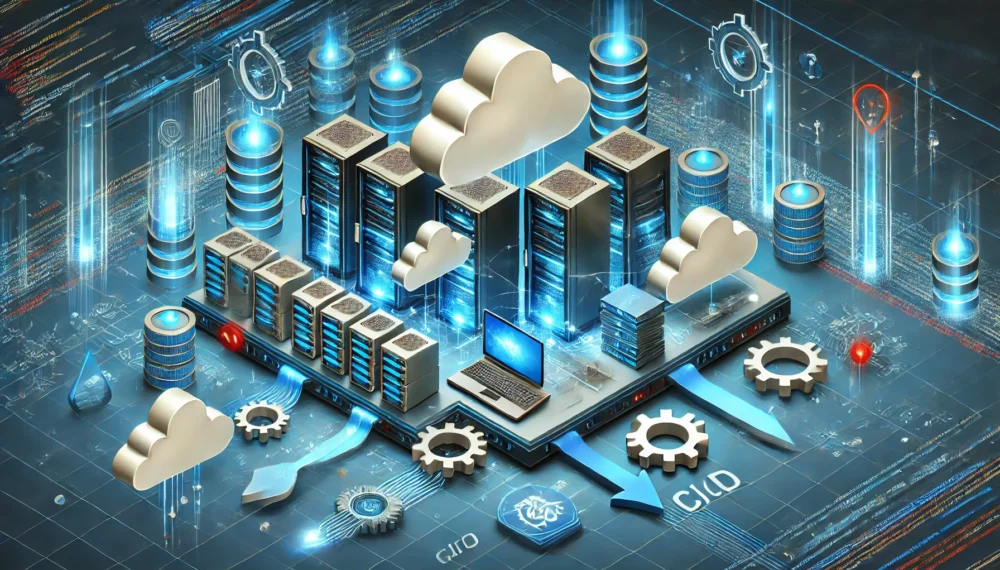 DALL·E 2025-03-25 11.11.49 - A high-definition professional banner image for 'Cloud Computing & DevOps Solutions.' Show a modern cloud infrastructure with servers, clouds, and con DALL·E 2025-03-25 11.11.49 - A high-definition professional banner image for 'Cloud Computing & DevOps Solutions.' Show a modern cloud infrastructure with servers, clouds, and con